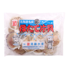 日本 清藤水產 半殼扇貝 ( 10隻 / 1公斤 )